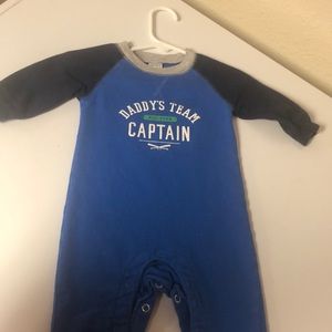 EUC BABY BOY SWEATSHIRT BODYSUIT